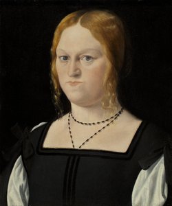Portrét dámy, začátek 1500